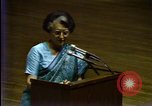 Standbild Indira Gandhi Washington DC USA, 1982, aus Sekunde 30 historischem Filmmaterial Videoclip 65675045039