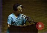 Standbild Indira Gandhi Washington DC USA, 1982, aus Sekunde 37 historischem Filmmaterial Videoclip 65675045039