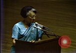 Standbild Indira Gandhi Washington DC USA, 1982, aus Sekunde 38 historischem Filmmaterial Videoclip 65675045039