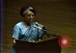 Standbild Indira Gandhi Washington DC USA, 1982, aus Sekunde 40 historischem Filmmaterial Videoclip 65675045039