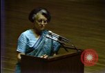 Standbild Indira Gandhi Washington DC USA, 1982, aus Sekunde 41 historischem Filmmaterial Videoclip 65675045039