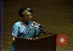 Standbild Indira Gandhi Washington DC USA, 1982, aus Sekunde 44 historischem Filmmaterial Videoclip 65675045039