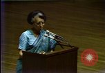Standbild Indira Gandhi Washington DC USA, 1982, aus Sekunde 45 historischem Filmmaterial Videoclip 65675045039