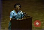 Standbild Indira Gandhi Washington DC USA, 1982, aus Sekunde 49 historischem Filmmaterial Videoclip 65675045039