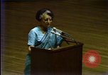 Standbild Indira Gandhi Washington DC USA, 1982, aus Sekunde 54 historischem Filmmaterial Videoclip 65675045039