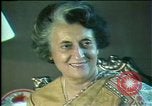 Standbild indische Premierministerin Indira Gandhi United States USA, 1982, aus Sekunde 22 historischem Filmmaterial Videoclip 65675045040