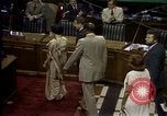 Standbild indische Premierministerin Indira Gandhi Los Angeles California USA, 1982, aus Sekunde 30 historischem Filmmaterial Videoclip 65675045042