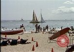Standbild Indira Gandhi Honolulu Hawaii USA, 1982, aus Sekunde 19 historischem Filmmaterial Videoclip 65675045043