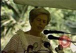Standbild Indira Gandhi Honolulu Hawaii USA, 1982, aus Sekunde 62 historischem Filmmaterial Videoclip 65675045043