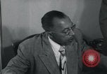 Image of African American businessman George Sevelle Los Angeles California USA, 1939, second 7 stock footage video 65675045065