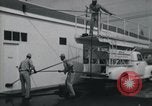 Image of African American businessman George Sevelle Los Angeles California USA, 1939, second 49 stock footage video 65675045065