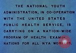 Immagine di Esame sanitario United States USA, 1941, secondo 29 filmato di repertorio 65675045080