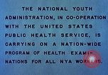 Immagine di Esame sanitario United States USA, 1941, secondo 30 filmato di repertorio 65675045080