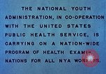 Immagine di Esame sanitario United States USA, 1941, secondo 34 filmato di repertorio 65675045080