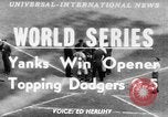 Immagine di 1953 World Series NY Yankees vs Brooklyn Dodgers New York United States USA, 1953, secondo 1 filmato di repertorio 65675045090