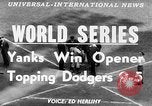 Immagine di 1953 World Series NY Yankees vs Brooklyn Dodgers New York United States USA, 1953, secondo 5 filmato di repertorio 65675045090