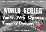 Immagine di 1953 World Series NY Yankees vs Brooklyn Dodgers New York United States USA, 1953, secondo 6 filmato di repertorio 65675045090
