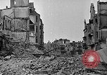 Image of ruins Germany, 1945, second 17 stock footage video 65675045091