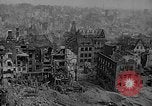 Image of ruins Germany, 1945, second 42 stock footage video 65675045091