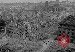 Image of ruins Germany, 1945, second 53 stock footage video 65675045091