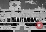 Image of USS Comfort attacked by kamikaze Okinawa Ryukyu Islands, 1945, second 7 stock footage video 65675045093