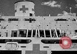 Image of USS Comfort attacked by kamikaze Okinawa Ryukyu Islands, 1945, second 8 stock footage video 65675045093