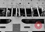 Image of USS Comfort attacked by kamikaze Okinawa Ryukyu Islands, 1945, second 11 stock footage video 65675045093