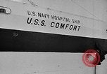 Image of USS Comfort attacked by kamikaze Okinawa Ryukyu Islands, 1945, second 20 stock footage video 65675045093