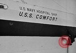 Image of USS Comfort attacked by kamikaze Okinawa Ryukyu Islands, 1945, second 21 stock footage video 65675045093