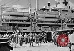 Image of USS Comfort attacked by kamikaze Okinawa Ryukyu Islands, 1945, second 38 stock footage video 65675045093