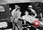 Image of USS Comfort attacked by kamikaze Okinawa Ryukyu Islands, 1945, second 43 stock footage video 65675045093