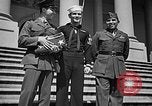 Image of 7th War Loan drive with Iwo Jima heroes Washington DC USA, 1945, second 9 stock footage video 65675045094