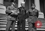 Image of 7th War Loan drive with Iwo Jima heroes Washington DC USA, 1945, second 11 stock footage video 65675045094