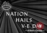 Image of V-E day celebration United States USA, 1945, second 3 stock footage video 65675045095