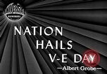 Image of V-E day celebration United States USA, 1945, second 4 stock footage video 65675045095
