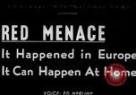 Image of communist May Day parades Paris and Berlin East Germany Europe, 1950, second 1 stock footage video 65675045097