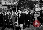 Image of communist May Day parades Paris and Berlin East Germany Europe, 1950, second 7 stock footage video 65675045097