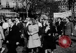 Image of communist May Day parades Paris and Berlin East Germany Europe, 1950, second 9 stock footage video 65675045097