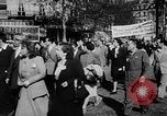 Image of communist May Day parades Paris and Berlin East Germany Europe, 1950, second 10 stock footage video 65675045097