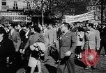 Image of communist May Day parades Paris and Berlin East Germany Europe, 1950, second 11 stock footage video 65675045097