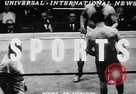 Image of professional wrestling match Cleveland Ohio USA, 1950, second 4 stock footage video 65675045098