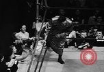 Image of professional wrestling match Cleveland Ohio USA, 1950, second 14 stock footage video 65675045098