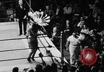 Image of professional wrestling match Cleveland Ohio USA, 1950, second 19 stock footage video 65675045098