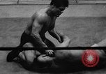 Image of professional wrestling match Cleveland Ohio USA, 1950, second 28 stock footage video 65675045098