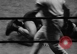 Image of professional wrestling match Cleveland Ohio USA, 1950, second 29 stock footage video 65675045098