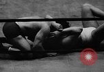 Image of professional wrestling match Cleveland Ohio USA, 1950, second 30 stock footage video 65675045098