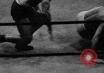 Image of professional wrestling match Cleveland Ohio USA, 1950, second 32 stock footage video 65675045098