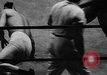 Image of professional wrestling match Cleveland Ohio USA, 1950, second 37 stock footage video 65675045098