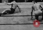 Image of professional wrestling match Cleveland Ohio USA, 1950, second 47 stock footage video 65675045098