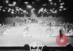 Image of skaters Paris France, 1950, second 1 stock footage video 65675045099